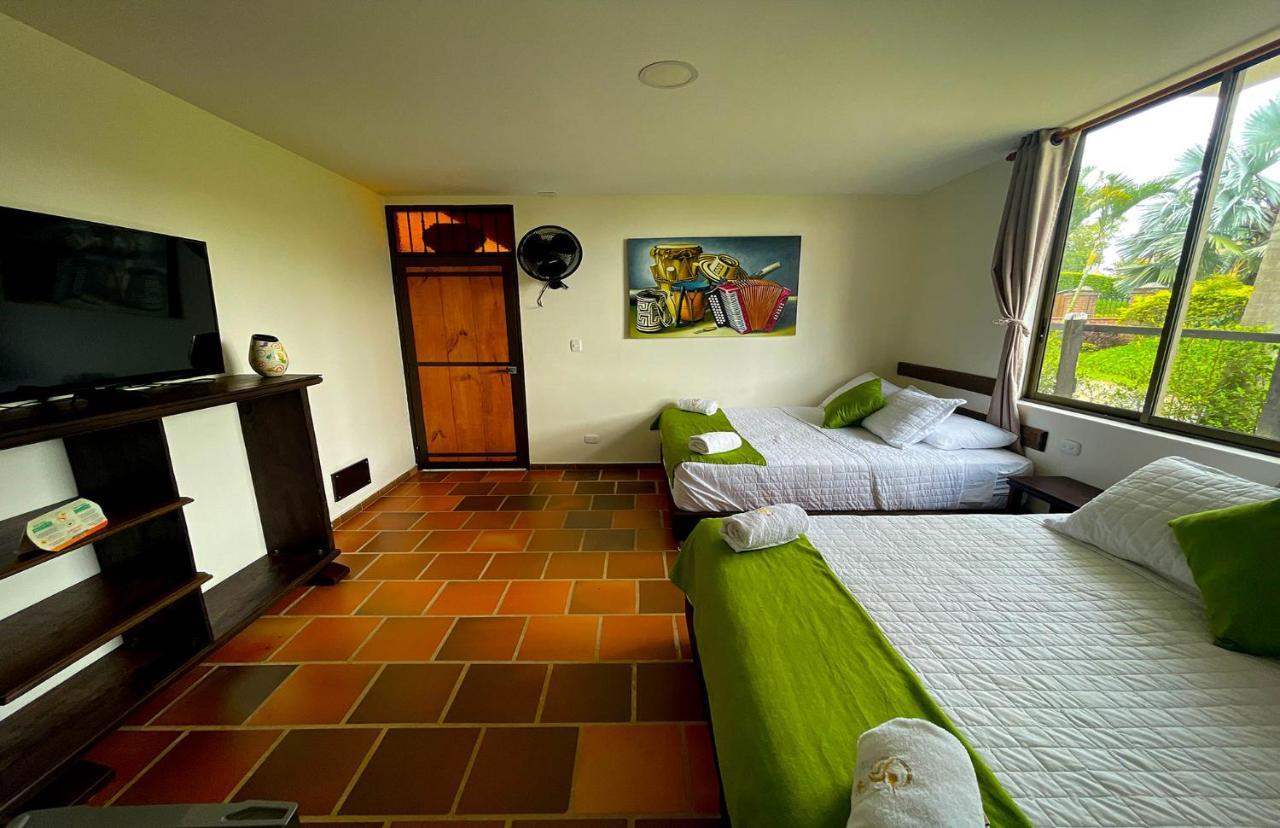 La Victoria Hotel Campestre Quimbaya Eksteriør billede