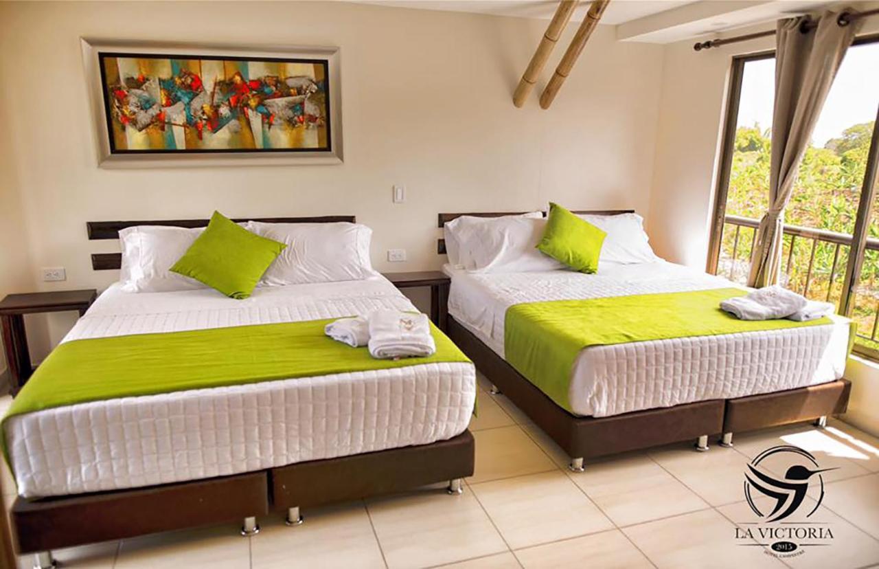 La Victoria Hotel Campestre Quimbaya Eksteriør billede