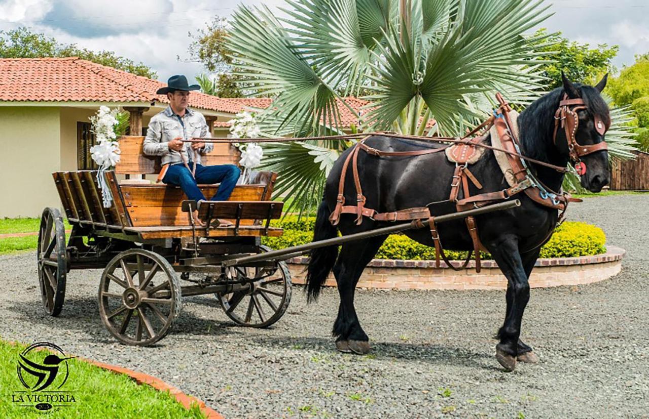 La Victoria Hotel Campestre Quimbaya Eksteriør billede