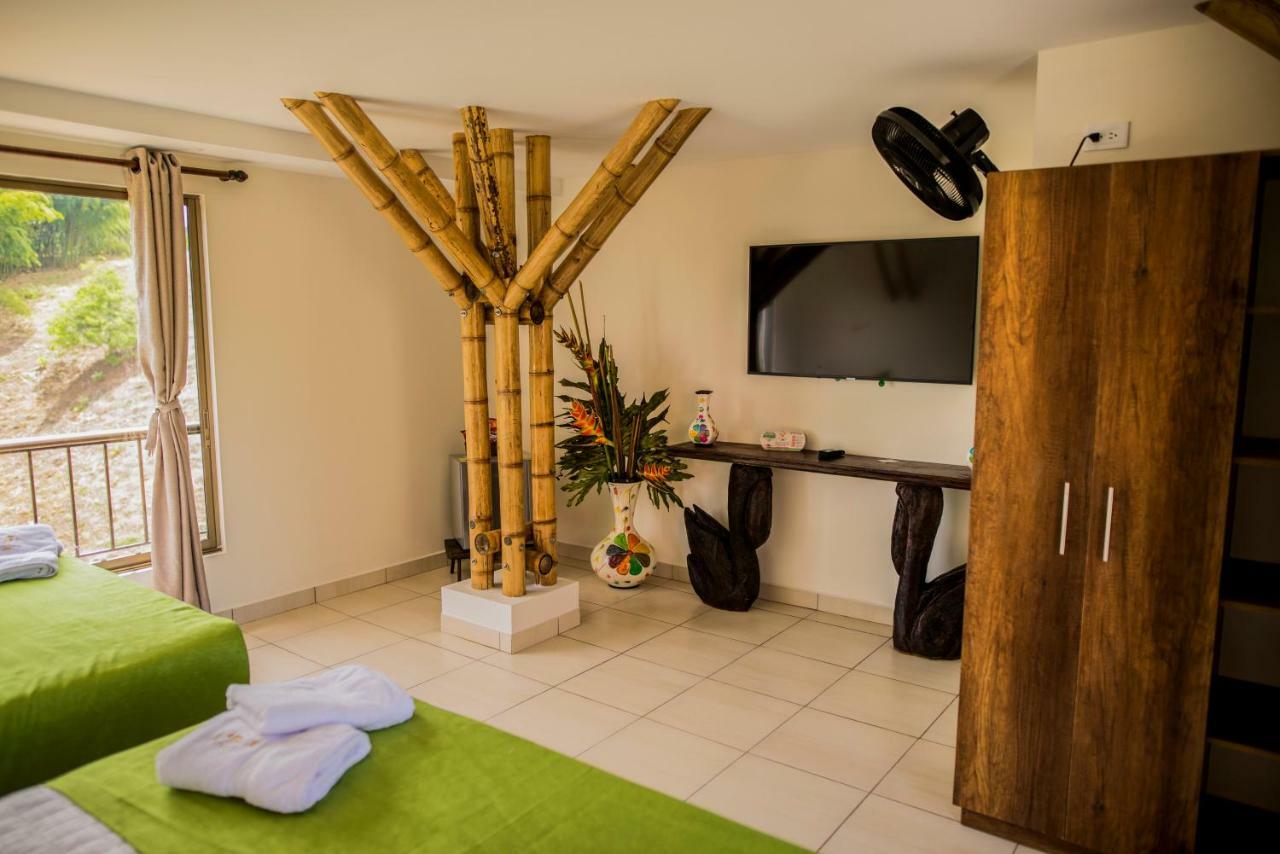 La Victoria Hotel Campestre Quimbaya Eksteriør billede