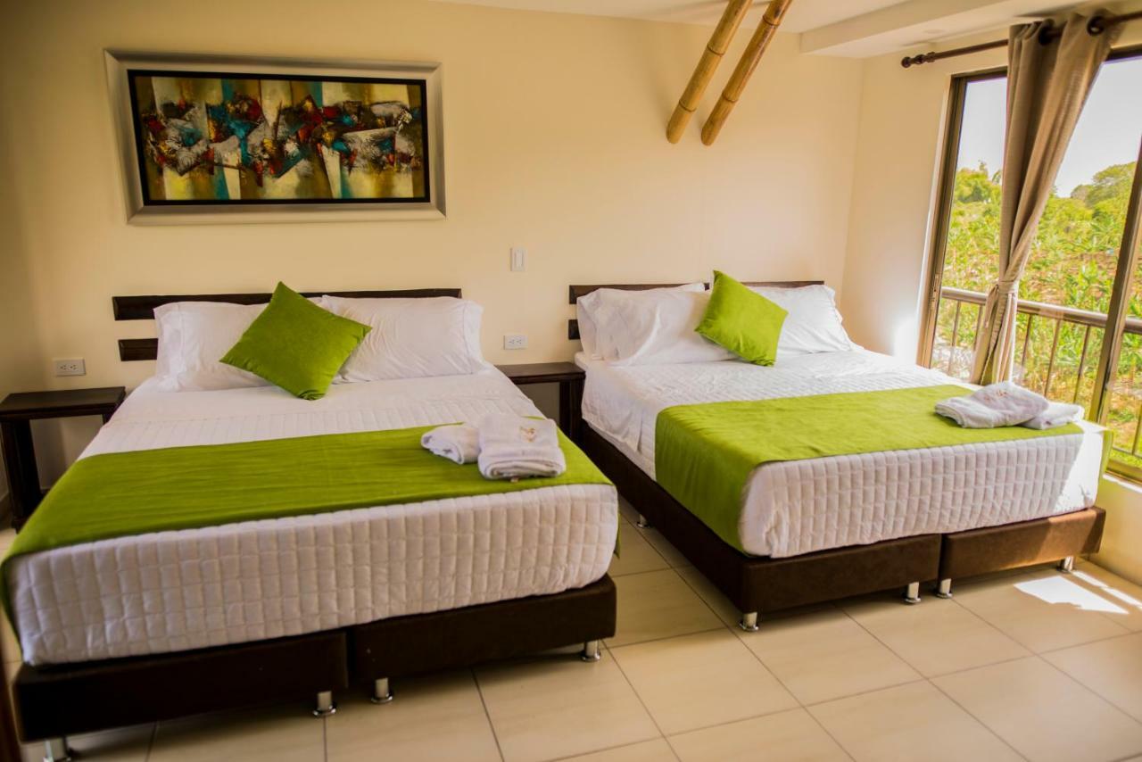 La Victoria Hotel Campestre Quimbaya Eksteriør billede
